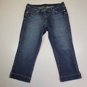 New York & Co. Womens Crop Jeans Size 12  Denim